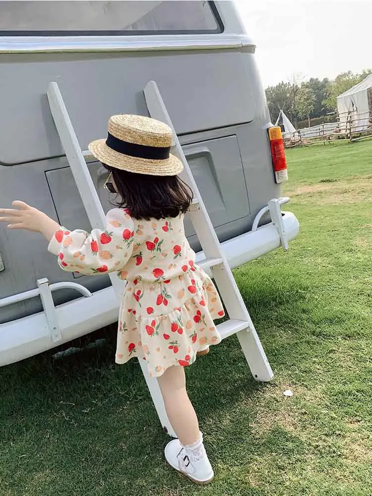 Комплект одежды для маленьких девочек детская одежда футболка короткая юбка