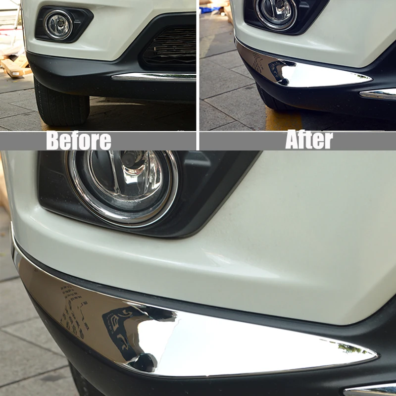 Автомобильные аксессуары 2 шт передний бампер угловая Защитная крышка отделка ABS