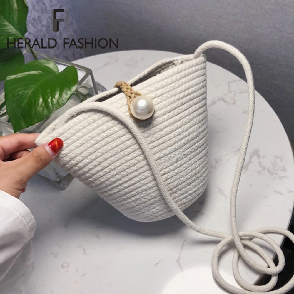 Модная плетеная женская сумка из ротанга летняя пляжная вместительная тоут