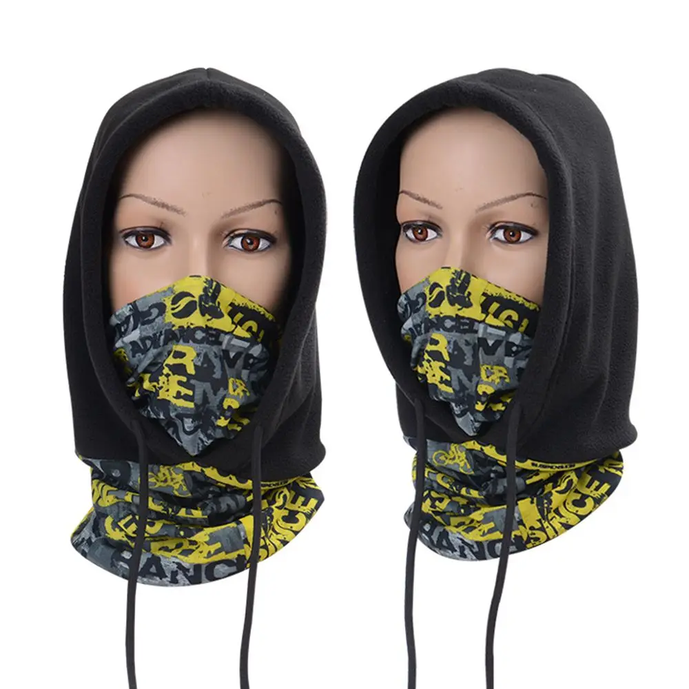 Маска Балаклава на все лицо для мужчин и женщин флисовая зимняя спортивная маска