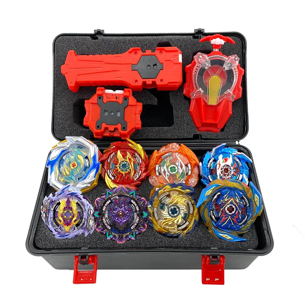 Волчок Beyblade Burst с лаунчером набор игрушек стартером и чемоданом для арены