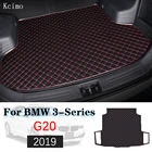 Кожаный коврик для багажника BMW 330i 320i, коврик для багажника BMW СЕРИИ 3 2019, коврик для багажника BMW G20