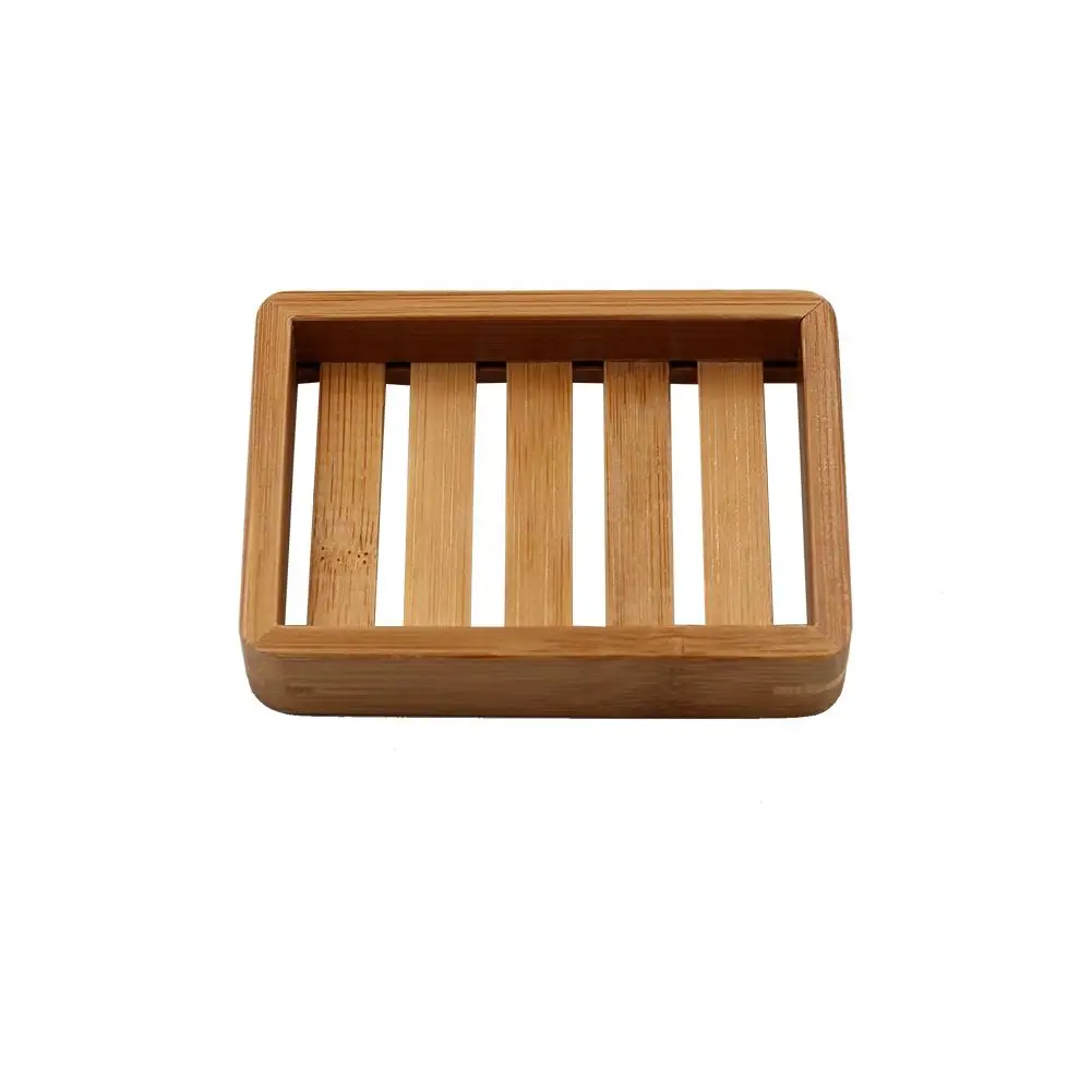 wooden Мыльница для ванной комнаты простая деревянная мыльница для мыла антидеформационная Водонепроницаемая мыльницы для ванны - Цвет: wooden