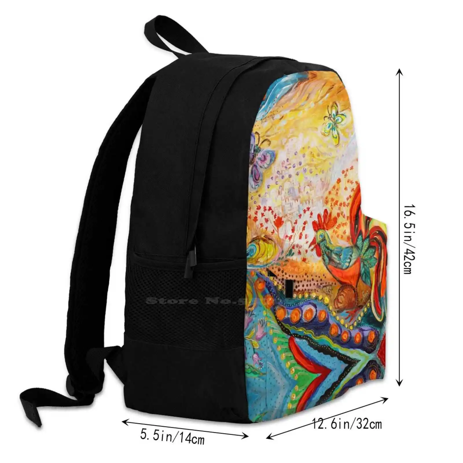 Пробуждение старого города сумка-рюкзак для мужчин женщин девочек-подростков