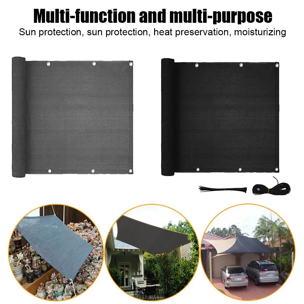 Защита экрана для балкона ветрозащитный солнцезащитный козырек сетка забора во