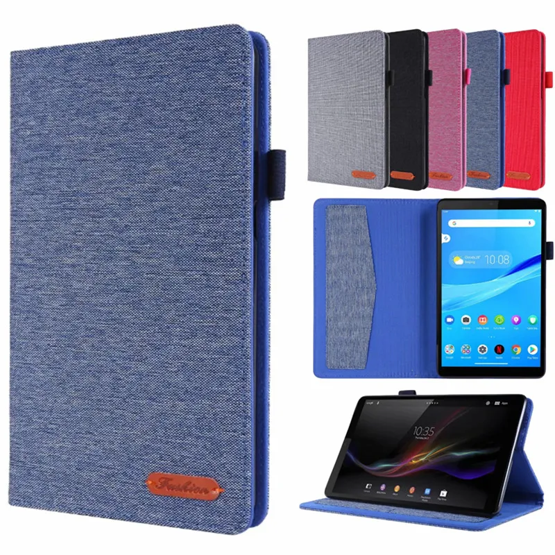 Чехол для Lenovo YOGA Tab M8 книжка из искусственной кожи с подставкой и окошком быстрого