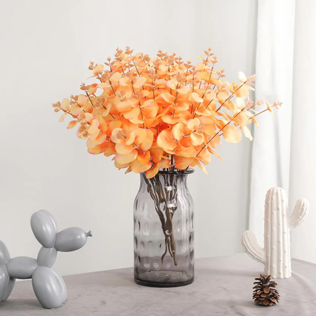 

19'' Nordic Style Artificial Eucalyptus Leaf Bunch Centerpiece Photo Props