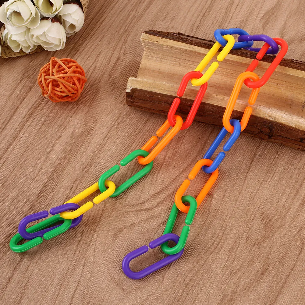 

100 шт., пластиковая цепочка с крючком