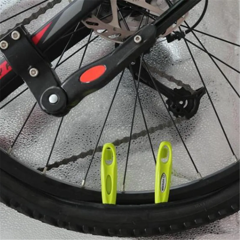 

CKAHSBI 2 PCS Bicycle Tyre Tire Lever Ultralight Wheel Repair Tool MTB Mountain Bike Road Tire Spoon Cycling Opener Accessories