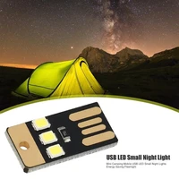 mini camping lamp portable skillful manufacture ultra thin mobile usb led ambient energy saving flashlight night light