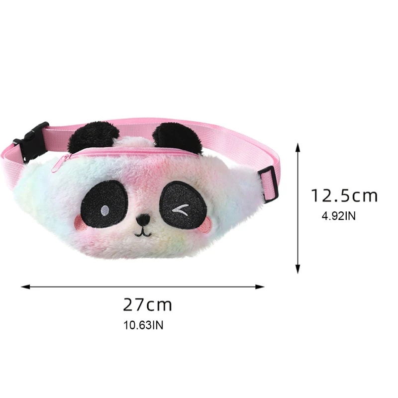 

Plush Animal Fanny Pack Cute Waist Bags Belt Bags Crossbody Purse Bag Great for Girls Daughter Gifts