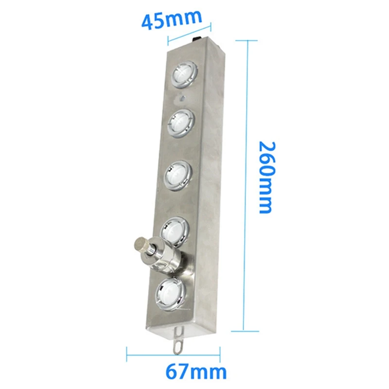5 головок машина для тумана промышленный увлажнитель ультразвуковой распылитель