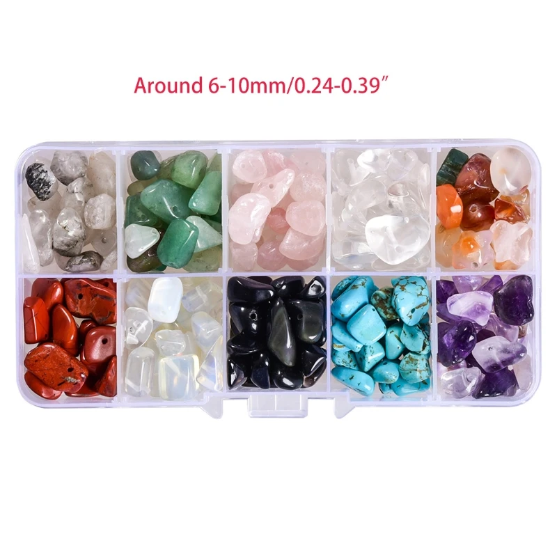 

Many Colors Real Stone Gemstone DIY Charm Smooth Beads for DIY Costume