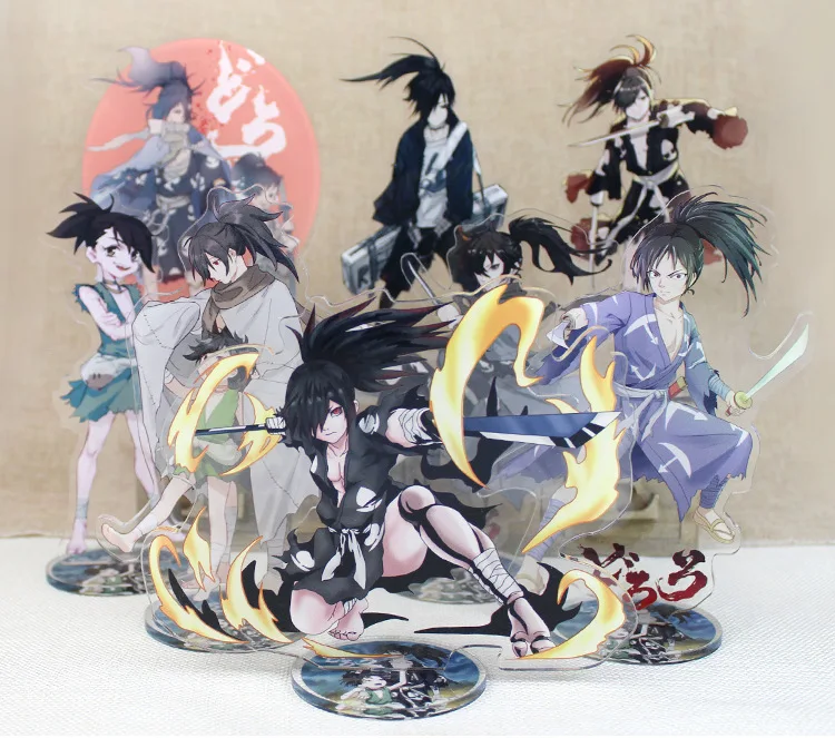 Аниме Dororo Hyakkimaru прозрачный фигурка на акриловой подставке настольное украшение
