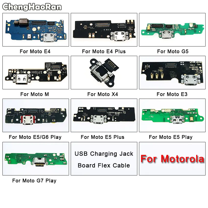 Зарядная док станция ChengHaoRan разъем USB для Motorola E3 E4 E5 Plus G5 G6 G7 Play M XT1662 X4 порта