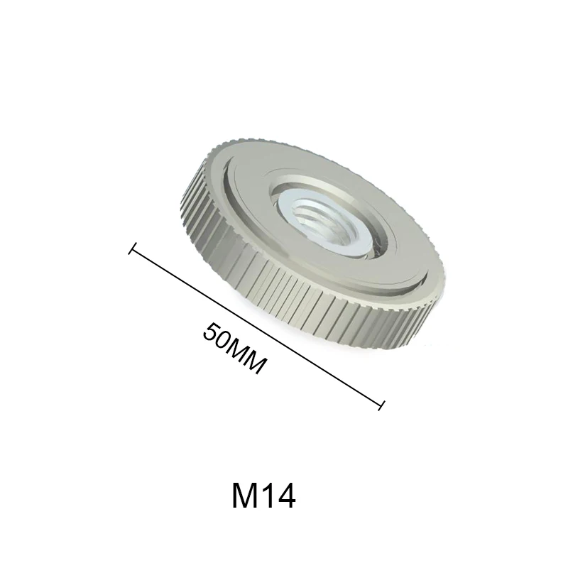 

M14 Thread 125mm Angle Grinder Chuck Tools Inner Outer Flange Nut Set Tools Power Replacement Release Nut Clamp And Device