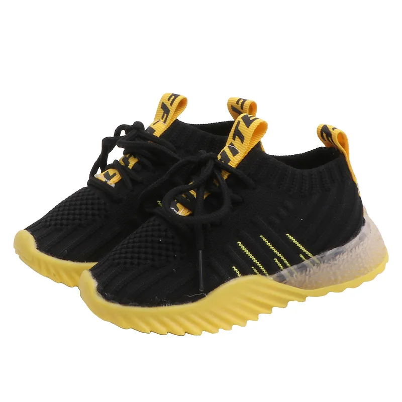 

Sky toyBaby Shoes 2020 Spring and Autumn New Girls Sports Shoes LED Lights Men and Women Shoes Fashion Breathable Casual Shoes
