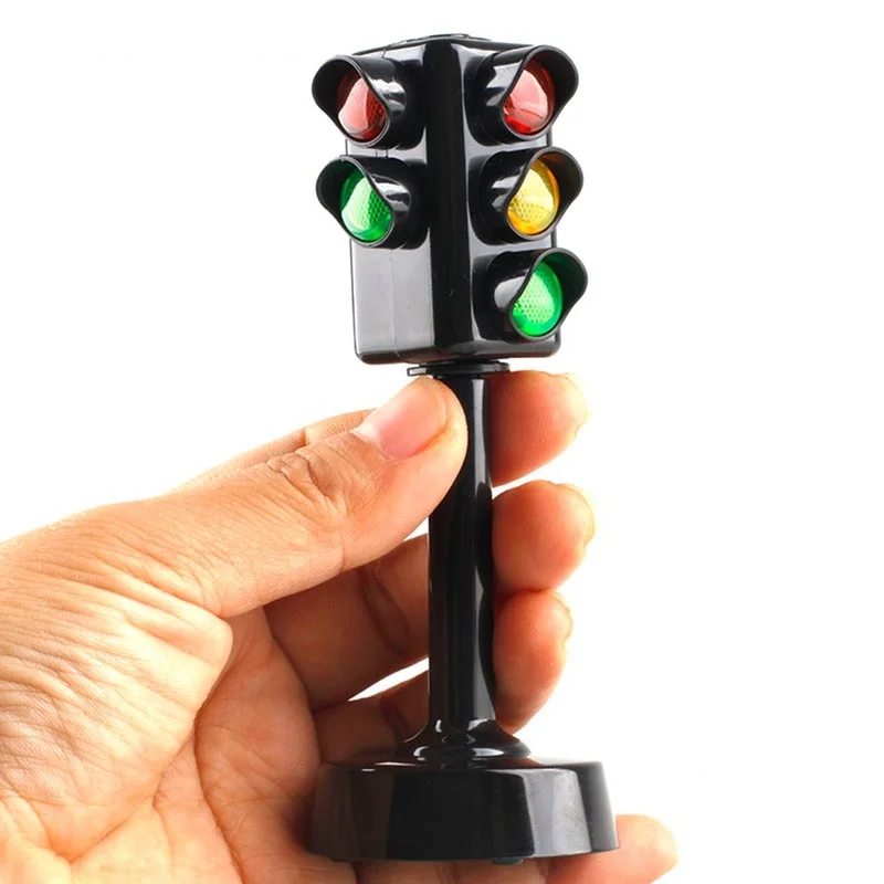 Светофор двухсторонний с имитацией дорожного движения дорожный знак сигналы для