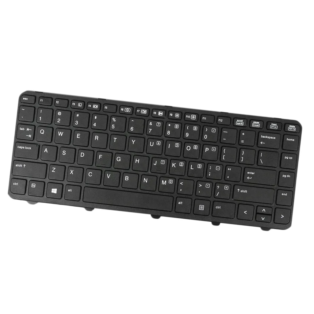 Раскладка «американский английский» ноутбук замена Keyobard для hp 640 G1 645 G1 клавиатура с каркасом для ноутбука без точки высокое качество новое поступление