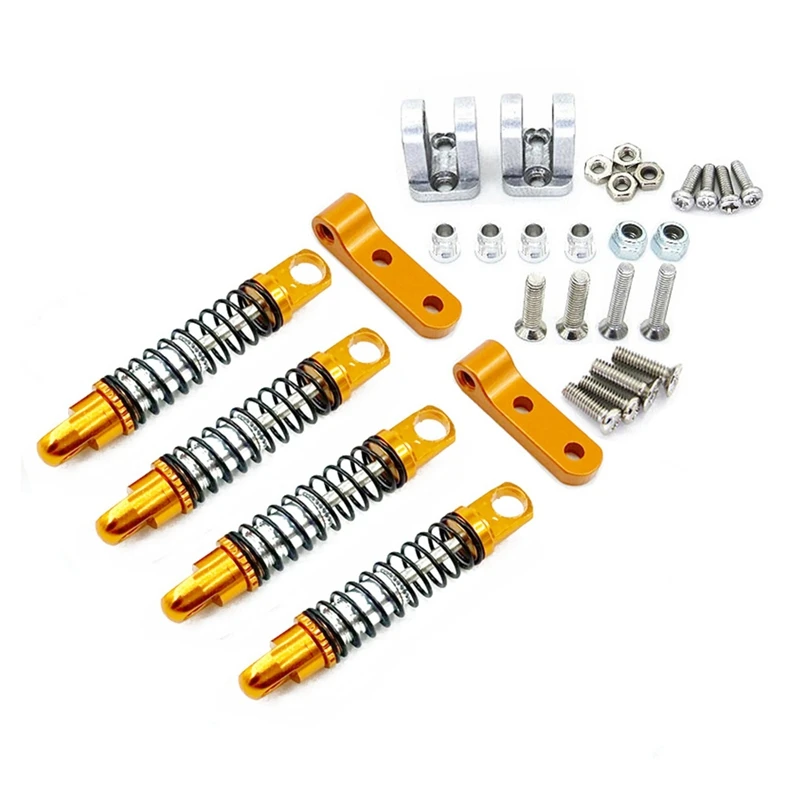 

Металлический передний и задний амортизатор с фиксированным кронштейном для WPL D12 1/10 аксессуары для радиоуправляемых автомобилей