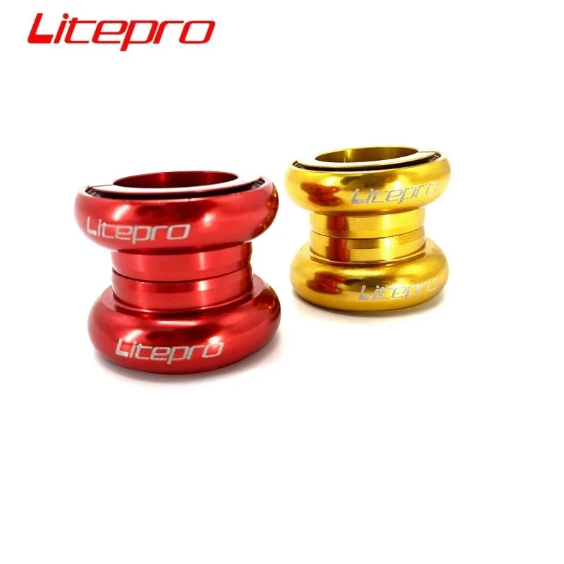 

Litepro 34mm Bearing Headset For Birdy Folding Bike Headset Da-hon KA061 Bt410 Kt510 Bay661