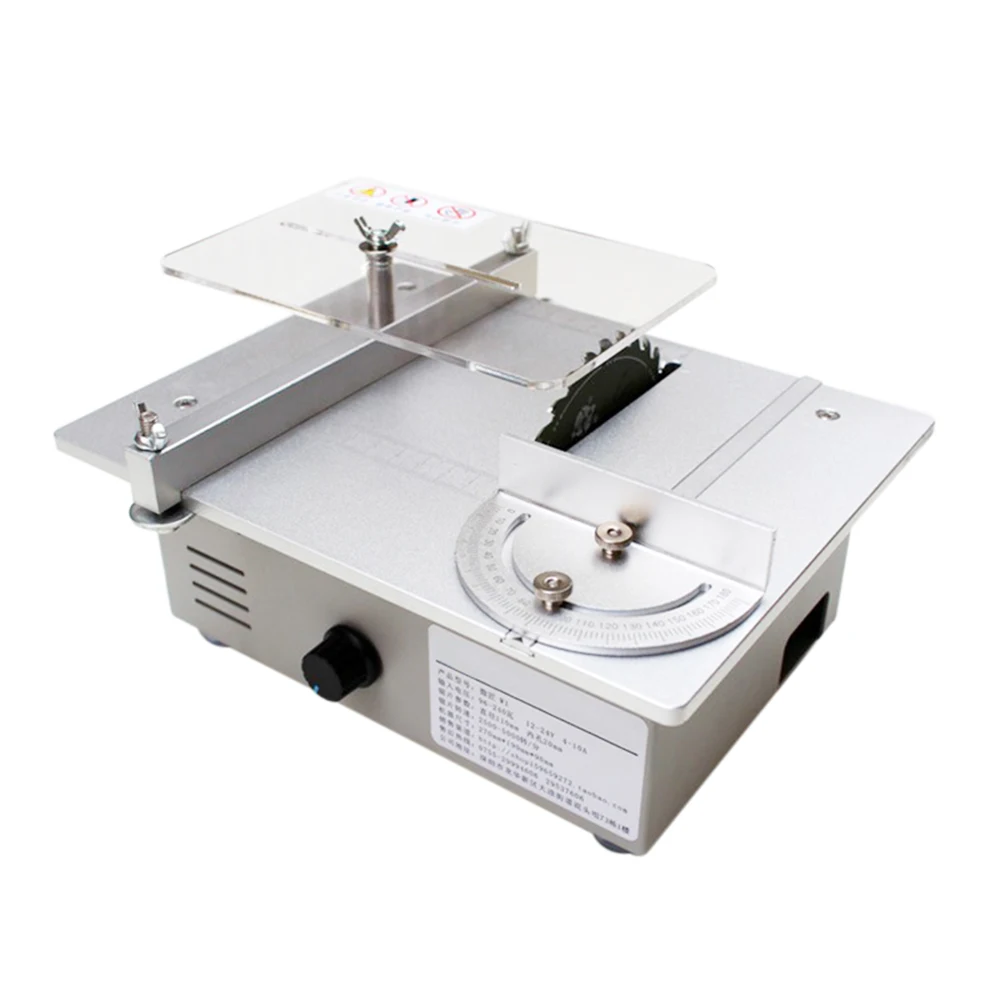 Мини Многофункциональная маленькая цепная пила Настольная для деревообработки