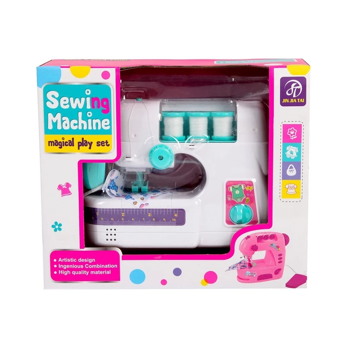 Мини-швейная машина &quotКарамель&quot с 3 катушками цвет мята | Игрушки и хобби