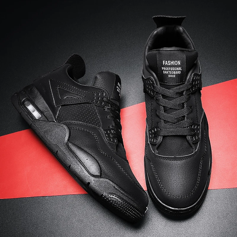 Basketball Shoes Men High-top Sports Air Cushion Jordan Mens Comfortable Breathable Retro Sneakers | Обувь