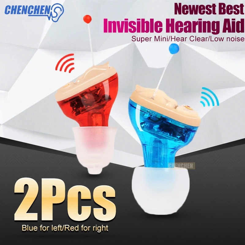 Мини-слуховой аппарат невидимый усилитель для ушей бесплатная доставка