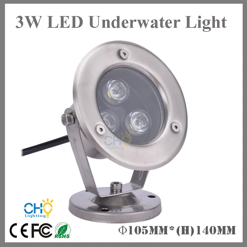 Оптовая продажа 2 шт./лот 12В/24В светодиодный подводный свет 3 Вт фонтанная ЛАМПА IP68