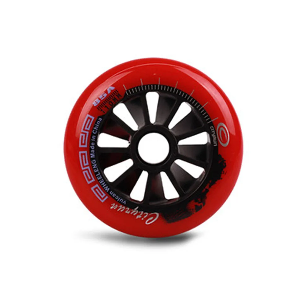 Колеса скутера с подшипниками Cityrun 2 шт./лот 85A 90 100 110 мм Высокая эластичность точность скоростные колеса для роликовых коньков скейт шины