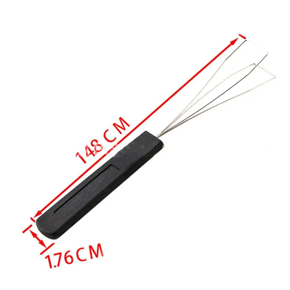 

Steel Keyboard Key Keycap Puller Plastic Handle Removal Cleaner Unloading Aid Tool Starter Dust Keyboard Cleaning Y6G6