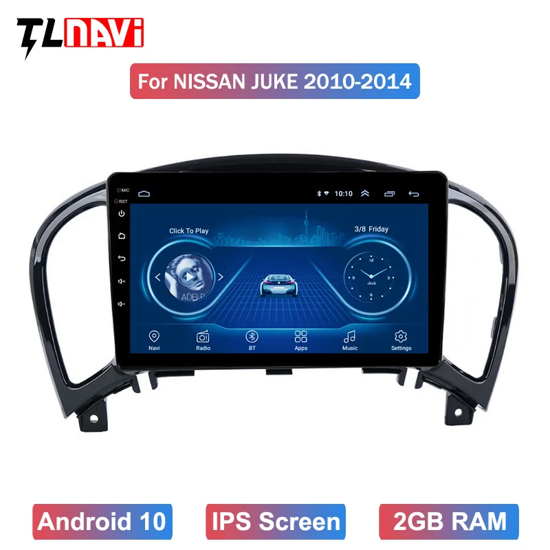 Автомагнитола для 1Nissan Juke YF15 2010 2014 мультимедийный видеоплеер навигатор GPS Android