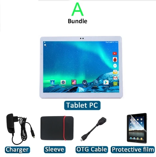 3G Version 64GB ROM 2.5D экран 4G Lte планшеты 10 Android 8,0 64 Гб rom 1920x1200 ips Wi-Fi gps Dual SIM 3G 10,1 дюймов Рог громкий планшет 10 10,1" - Комплект: 3G Version 64GB ROM