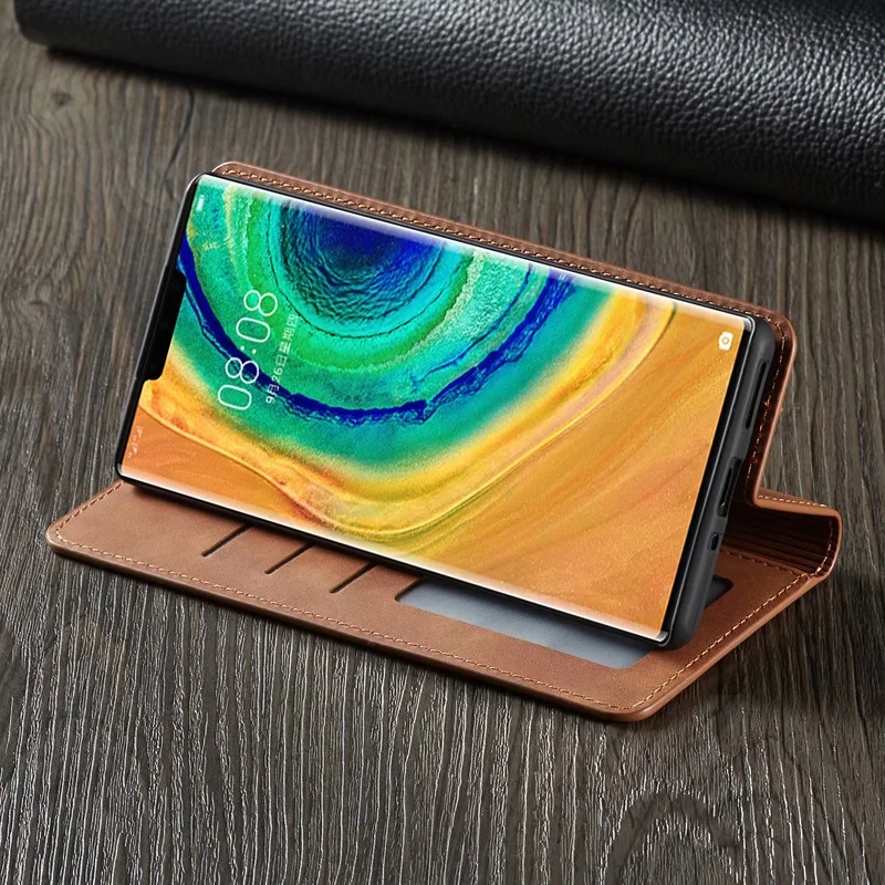 Кожаный чехол для HUAWEI Mate 30 Pro Lite Case Mate30 откидной Чехол Магнитный кошелек Mate20 20