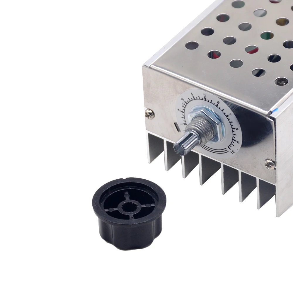 AC220V 10000 Вт Высокая мощность SCR BTA10 электронный регулятор напряжения регулятор скорости цифровой дисплей для затемнения скорости термостат