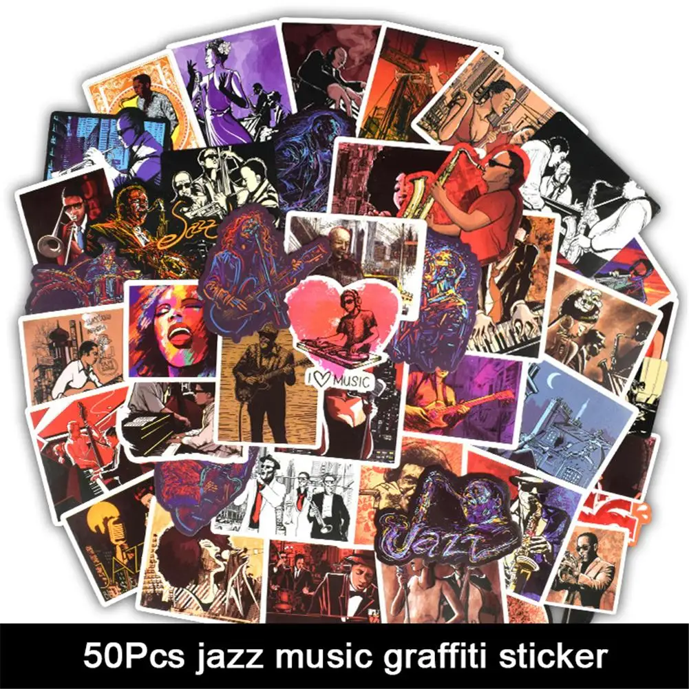 50 шт. наклейки на корпус гитары|Наклейки для салона авто| |