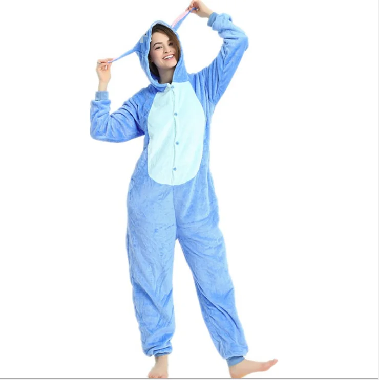 Фланелевые Кигуруми для взрослых комбинезоны пижамы унисекс косплея Пикачу