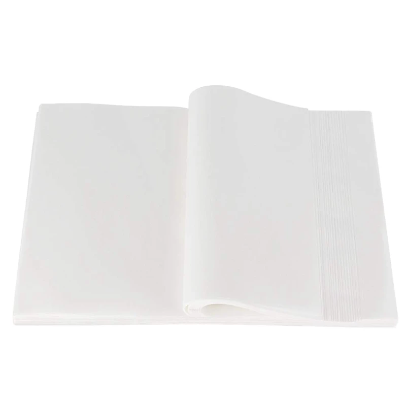 500 шт. пищевая вощеная бумага упаковочная жиронепроницаемая лист для выпечки