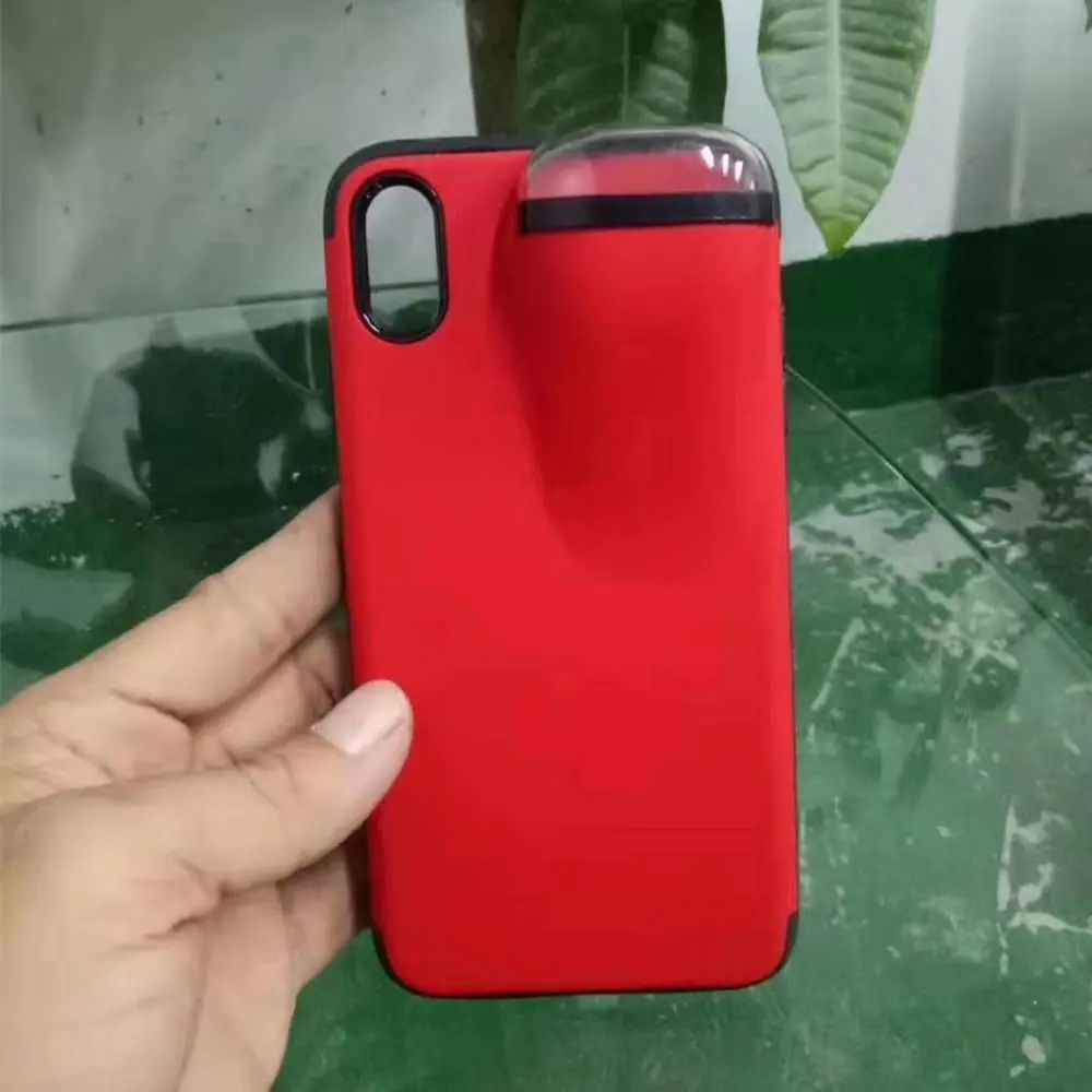 Чехол для iPhone 11 Pro Max чехол Xs Xr X 10 8 7 Plus жесткий с держателем AirPods новый дизайн |