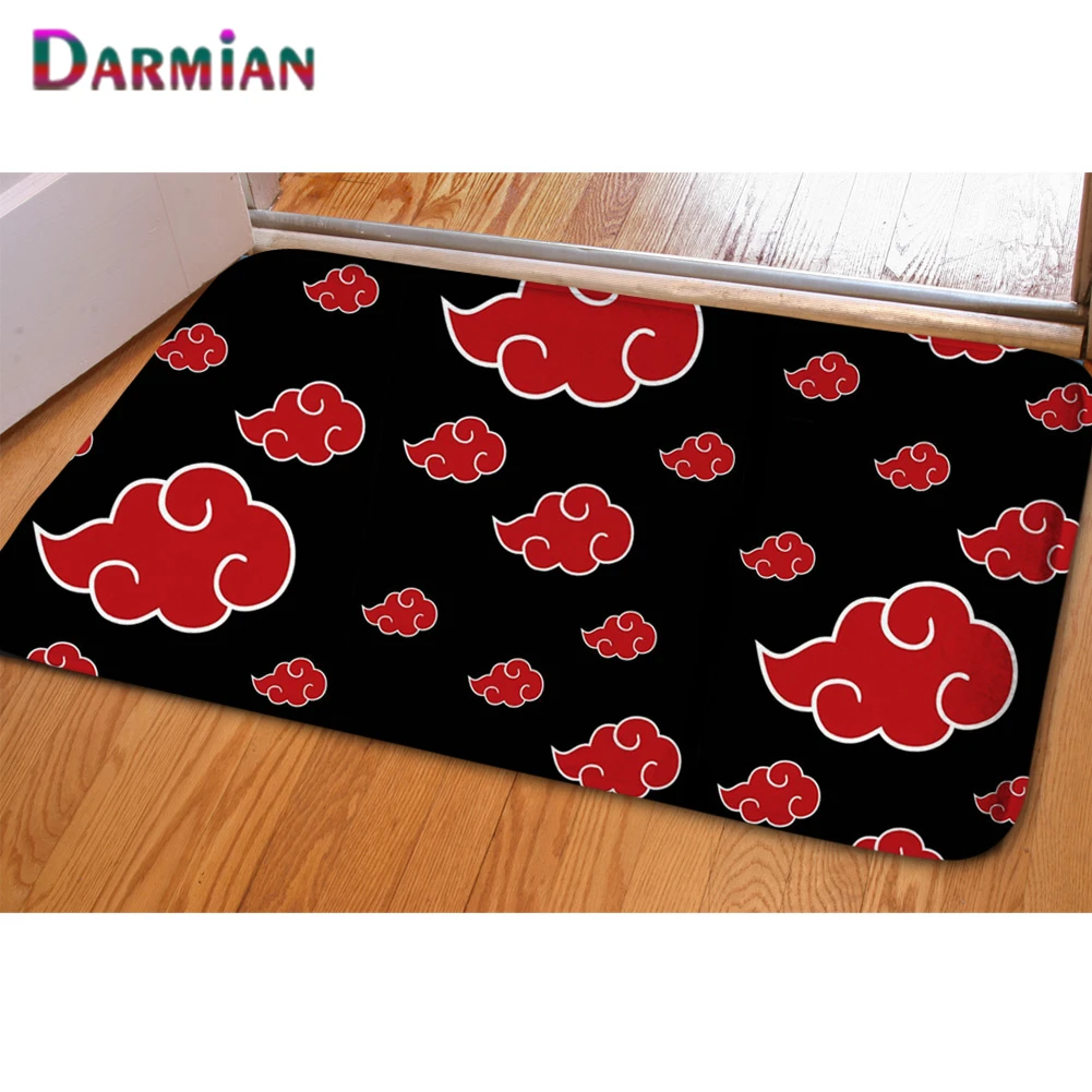 

DARMIAN Akatsuki Anime Printed Carpet Living Room Kitchen Bedroom Balcony Mats Home Decorative Salle Front Door Welcome Area Rug