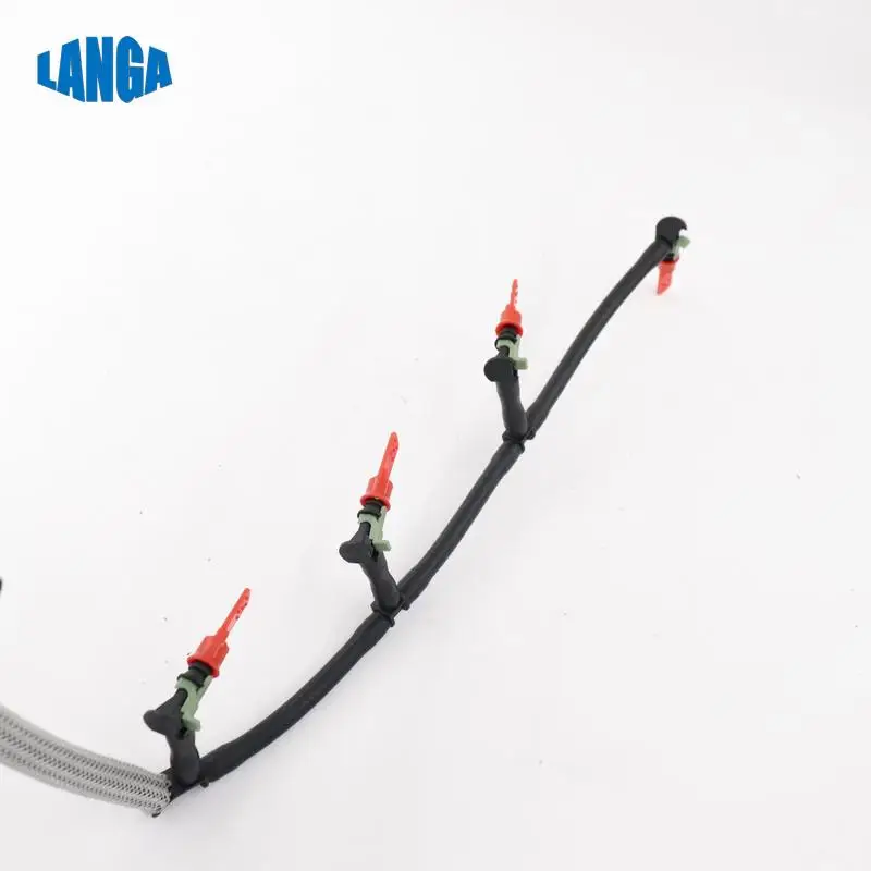 BK2Q9K022AF 9801197080 Fits for CITROEN PEUGEOT Boxer 2.2 HDi Fuel return Line Hose Pipe Diesel Injector fuel overflow | Автомобили и