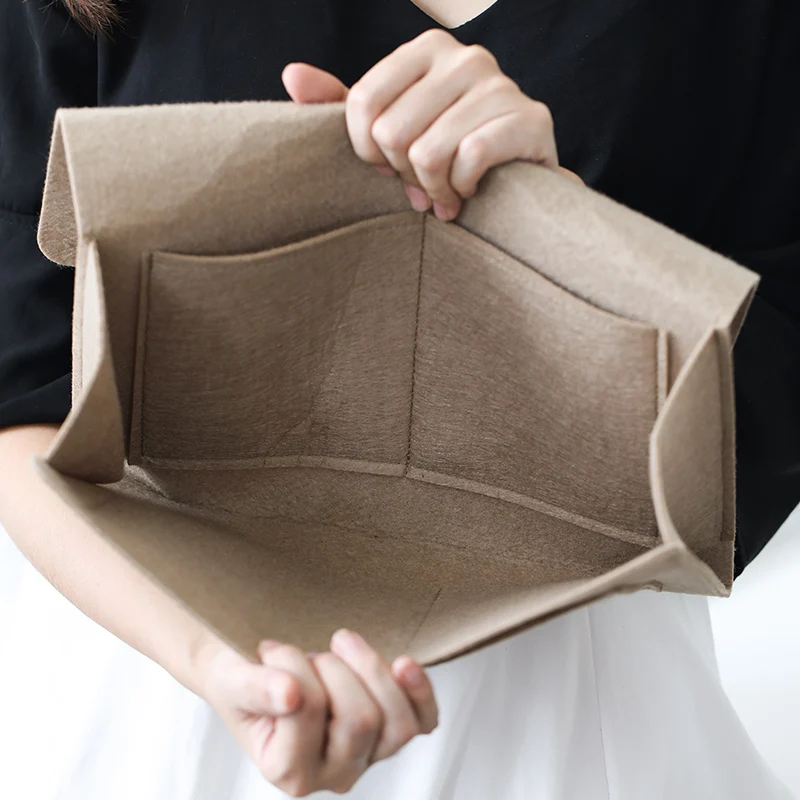 Практичная фетровая прикроватная сумка креативный спальный диван-столик