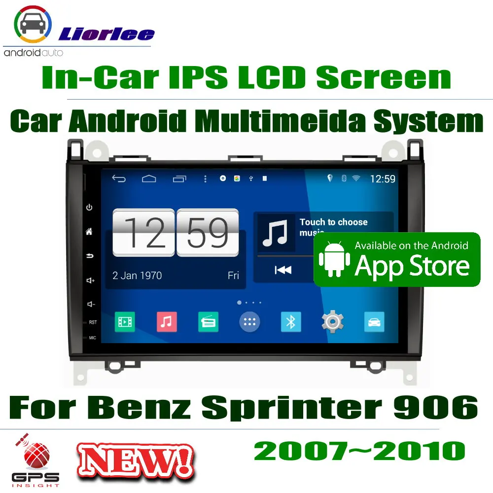 9 &quotHD 1080P IPS ЖК экран Android 8 Core для Mercedes Benz Sprinter 906 2007 ~ 2010 автомобильное радио 3G/4G AUX USB
