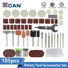 Набор абразивных инструментов XCAN, 105 шт., набор аксессуаров для шлифовки и полировки, для Аксессуары Dremel