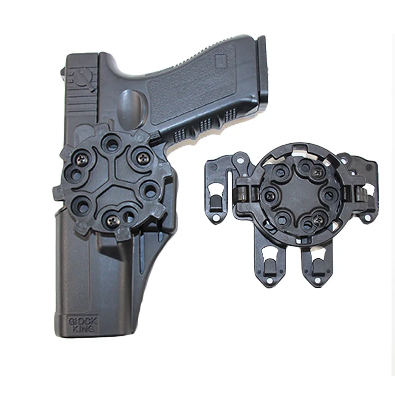 Тактическая кобура для пистолета CQC Glock 17 18 19 22 26 страйкбола адаптер мягкий жилет