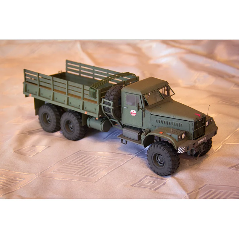 Модель военной карты в масштабе 1:25 советская версия 3D модель грузовика военный