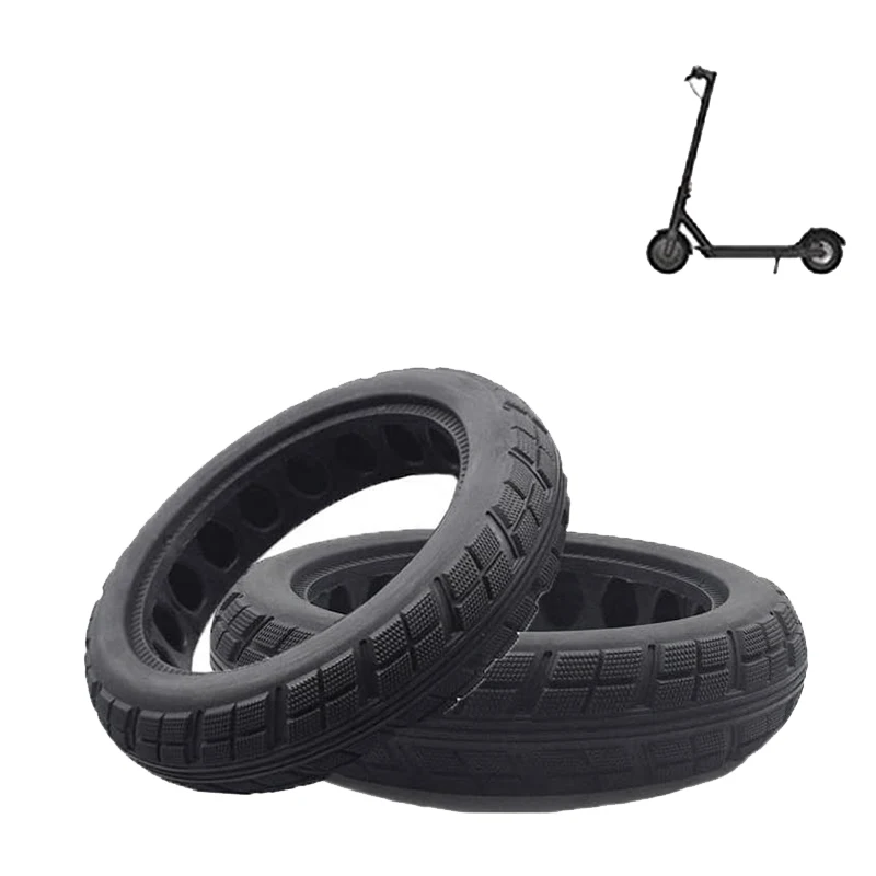 

2Pcs 8.5 Inch Electric Scooter Durable Anti-Explosion Tire Solid Shock Absorption Tire for Xiaomi Mijia M365 /Ninebot