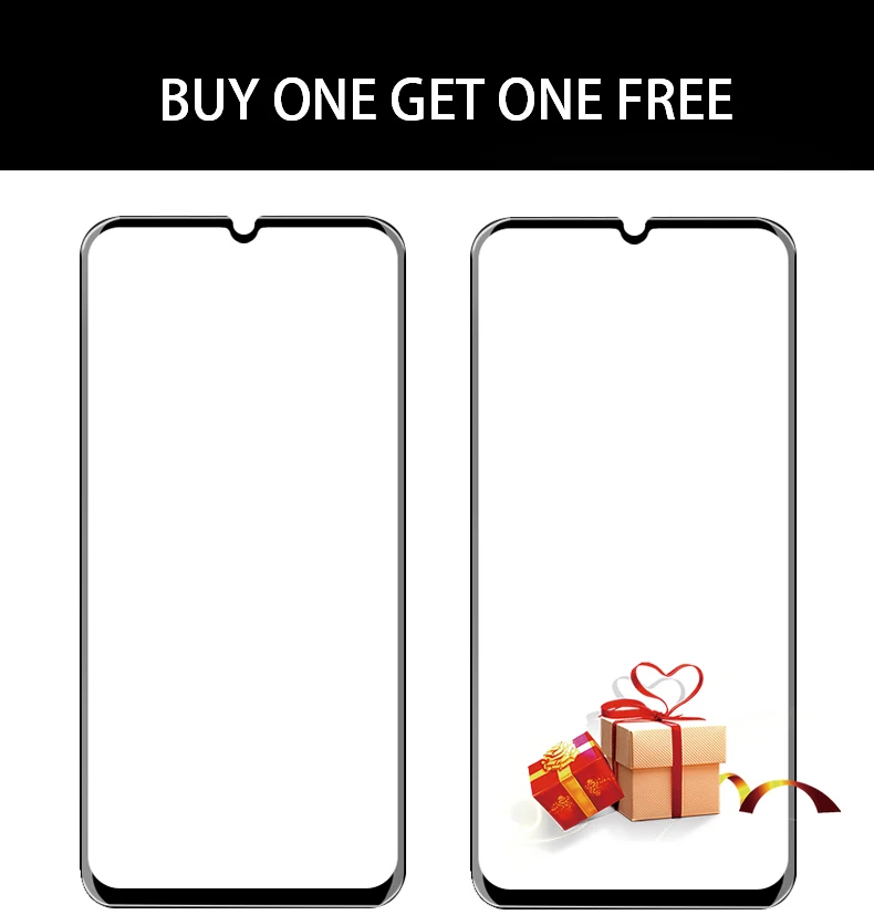 Для Xiaomi mi Note 10 закаленное стекло xio mi cc9 pro защита экрана полное покрытие Передняя пленка черная 2 шт. HD защитное стекло