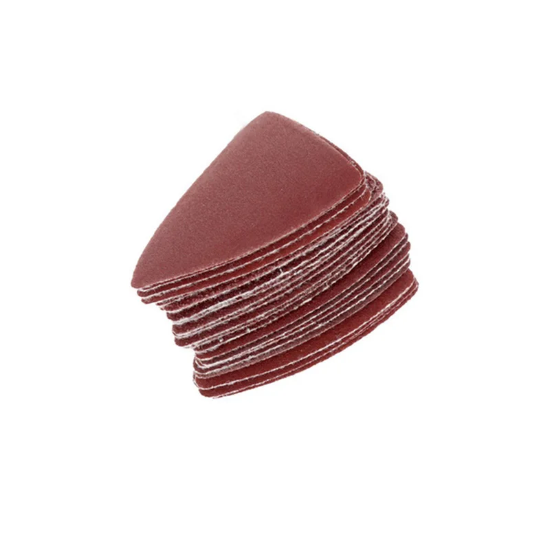 

25Pcs Sanding Sheets Sandpaper 60-240 Grits Triangle + 1Pc Finger Sanding Pad